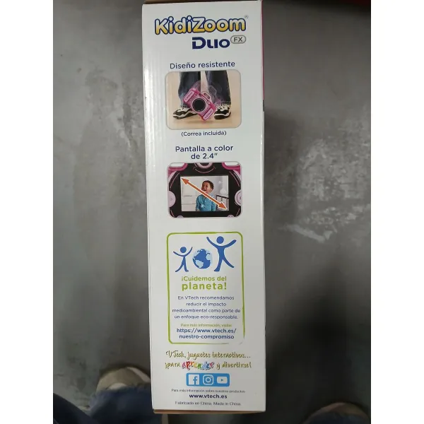 Rotaļlietu kamera bērniem Vtech Kidizoom Duo DX Rozā
