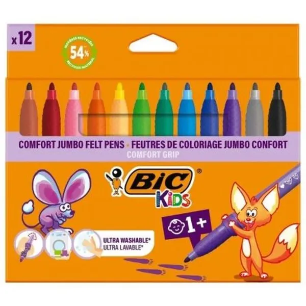 Piešimo rinkinys Bic 517250 Spalvotas (12 vnt.)
