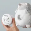 Siili pehmolelu valkoisella kohinalla ja yövaloprojektorilla Spikey InnovaGoods