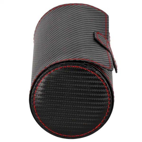 Kellolaatikko Springos HA1064, musta hiilikuitu, järjestelijä 2 lokerolla