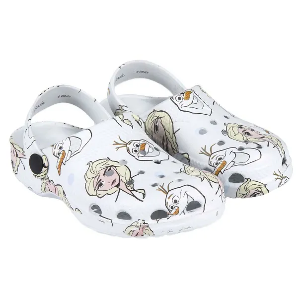 Pludmales krokšu apavi Frozen Zils
