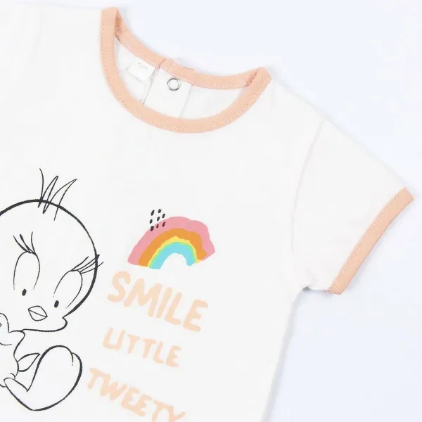 Drēbju komplekts Looney Tunes Rozā