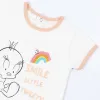 Drēbju komplekts Looney Tunes Rozā