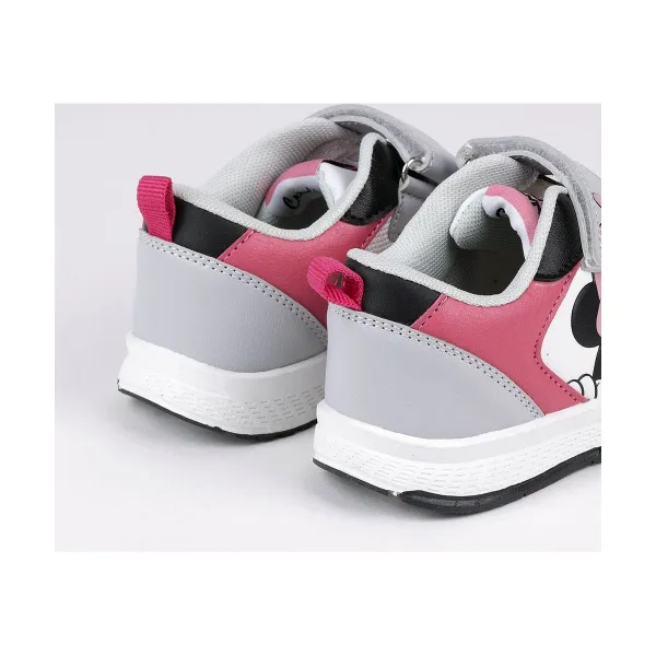 Sporta Apavi Bērniem Minnie Mouse Pelēks Rozā