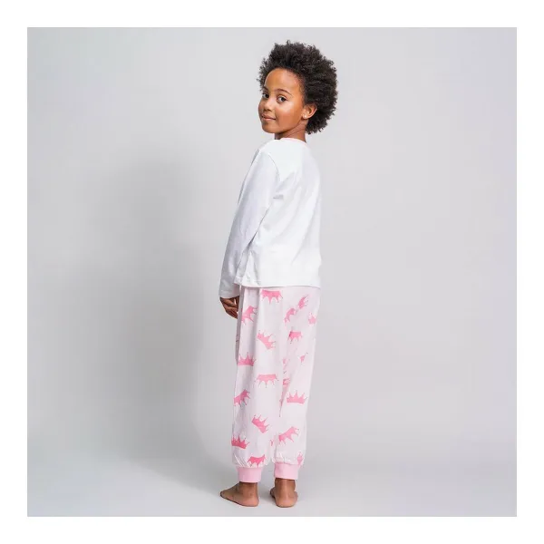 Pyjamat Lasten Disney Princess Valkoinen