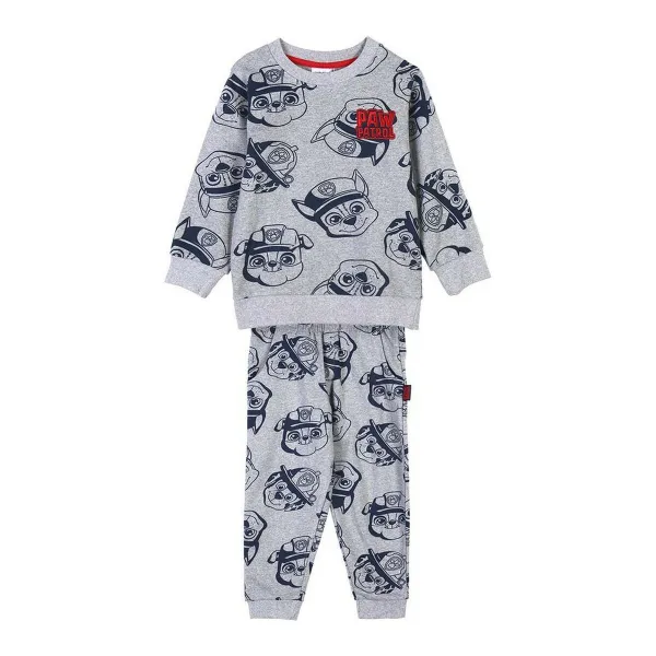 Bērnu Sporta Tērps The Paw Patrol Pelēks