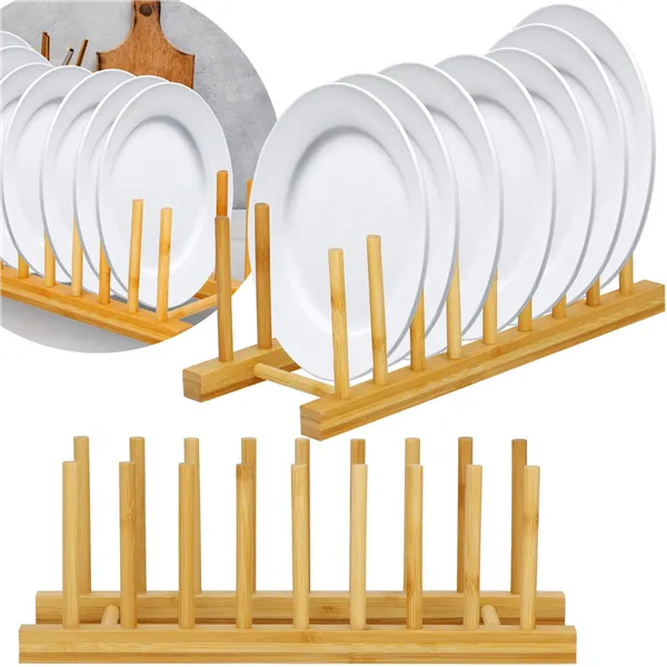 Bambuko lėkščių stovas Springos KI0154