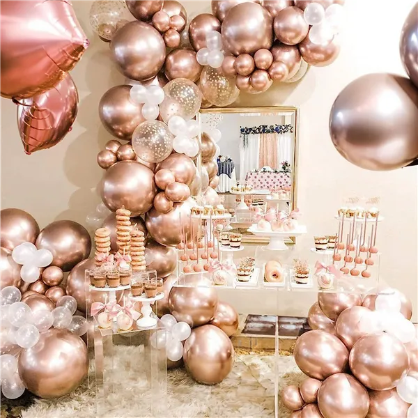 Dekoratīvais komplekts- baloni Springos PS0047 100gab