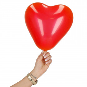 Setti ilmapalloja, sydämiä Springos PS0036 100 kpl.