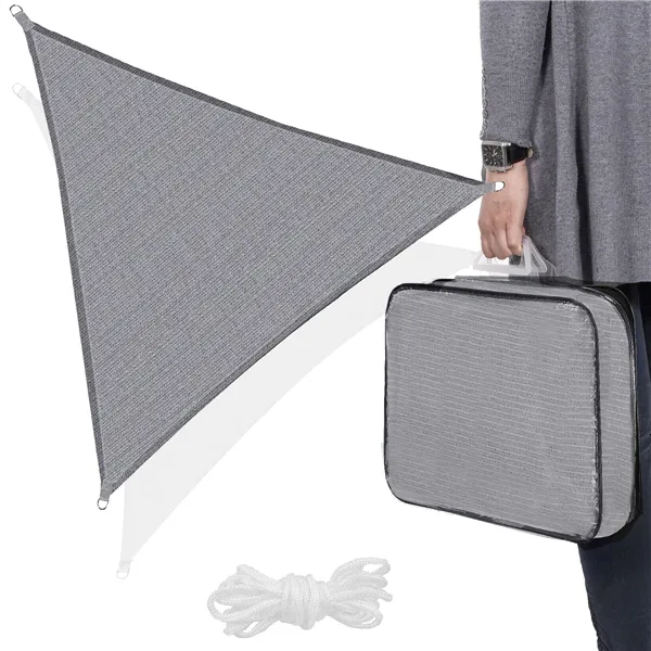 Aurinkopurje Springos SN1057 3 x 3 x 3m vaaleanharmaa