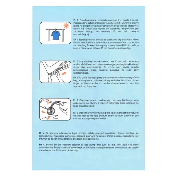 Набор вакуумных пакетов Springos VB0020 12 шт.