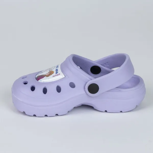 Pludmales krokšu apavi Frozen Violets