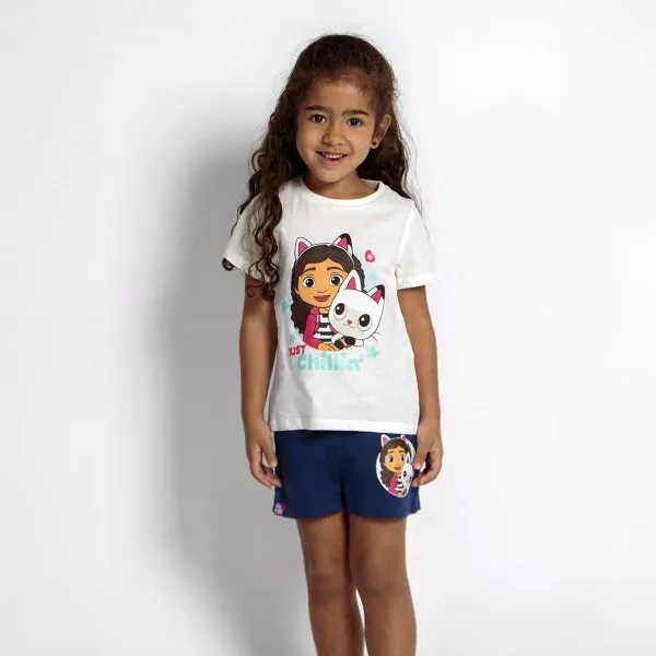 Pajama Bērnu Gabby's Dollhouse Zils Bēšs