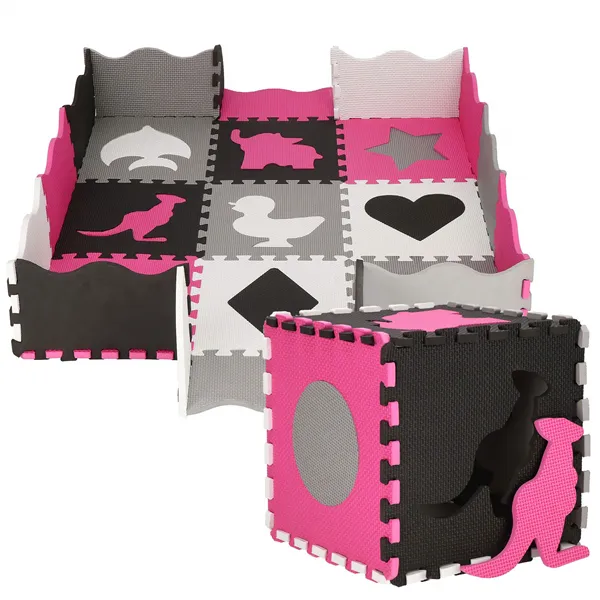 Lasten vaahtomuovimatto - Puzle Springos FM0015 120x120cm