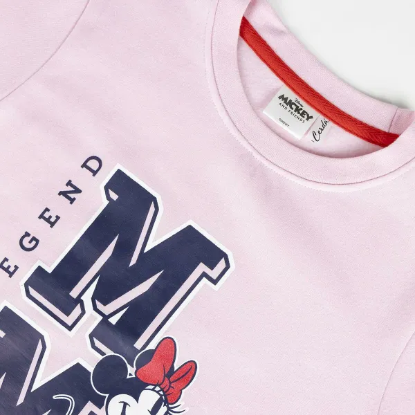 Džemperis Meitenēm Bez Kapuces Minnie Mouse Rozā