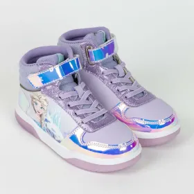 Sportbačiai su LED Frozen Alyvinė