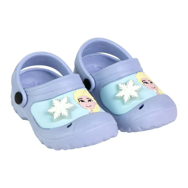 Beach Sandals Frozen Purple
