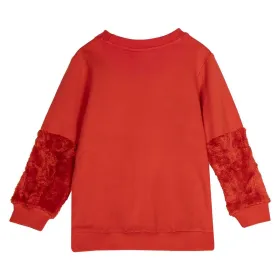 Sporta Krekls bez Kapuča Hello Kitty Sarkans
