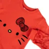 Sporta Krekls bez Kapuča Hello Kitty Sarkans