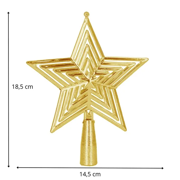 Joulukuusitähti Springos CA1199 18,5 cm