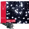 Kalėdinės girliandos Springos 300 LED 18 m šaltai baltos