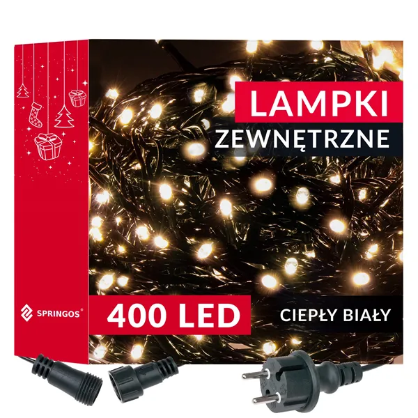 Kalėdinės lemputės Springos CL0400, 400 LED