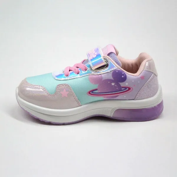 Sporta apavi ar LED Minnie Mouse Daudzkrāsains LED Gaismas