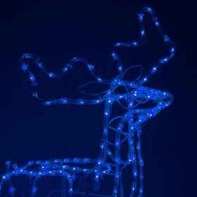 CL1219 REINDEER LIGHT DECORATION 216 LED
