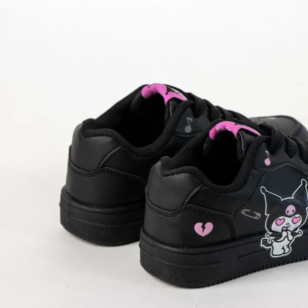 32 pritūpimai Hello Kitty Juoda
