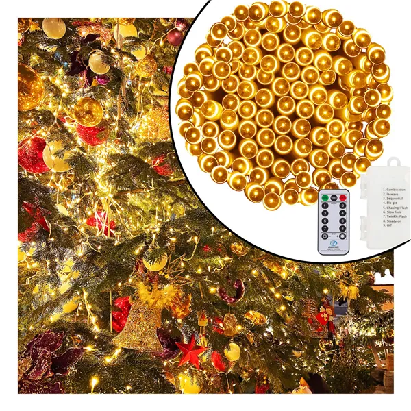 Ziemassvētku lampiņas Springos CL0171 120 Led