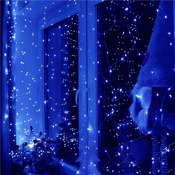 Joulun LED-verholamput Springos CL4024, 300 LED