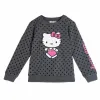 Megztinis be kapišono mergaitėms Hello Kitty Tamsiai pilka