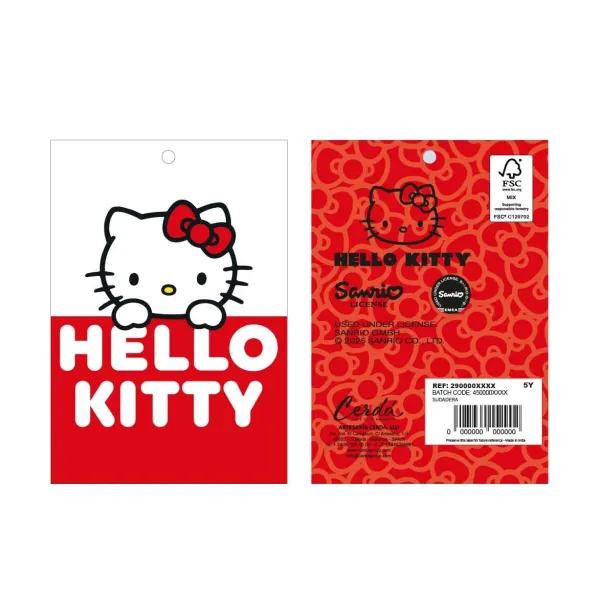 Džemperis Meitenēm Bez Kapuces Hello Kitty Tumši pelēks