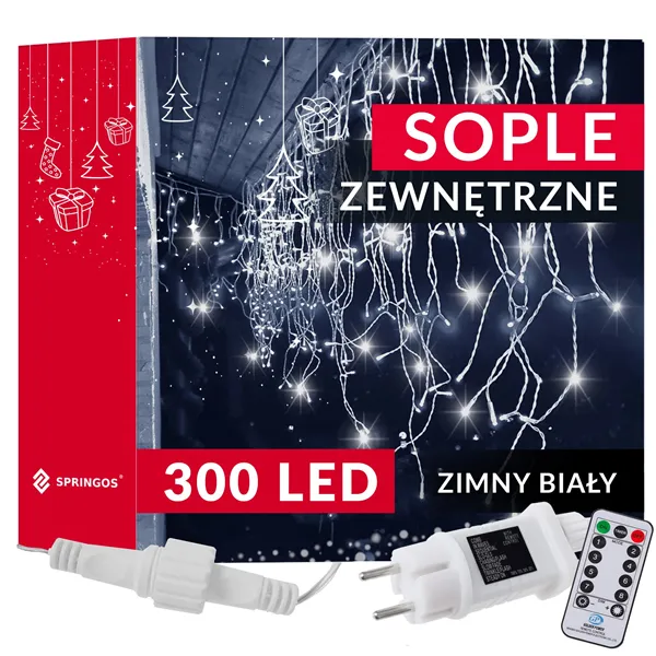 CL0304 ICINIC CURTAIN + REMOTE CONTROL ICINIC CURTAIN + REMOTE CONTROL 300 LED