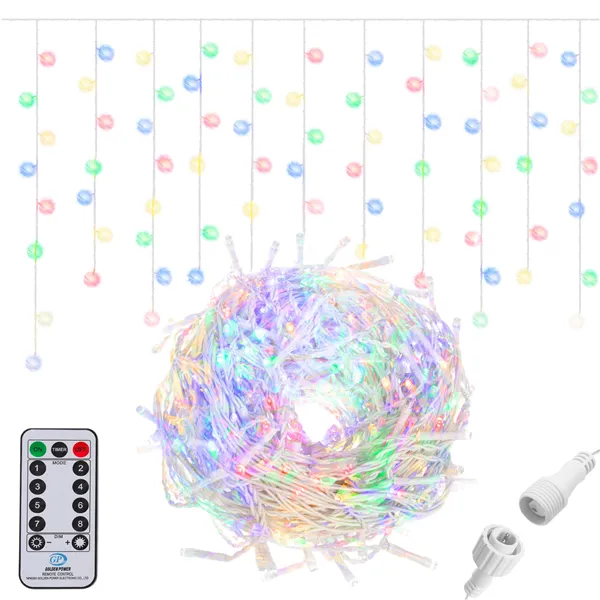 CL0307 ICINIC CURTAIN + REMOTE CONTROL ICINIC CURTAIN + REMOTE CONTROL 300 LED