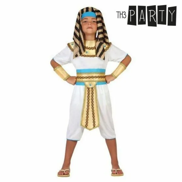 Kostiumas vaikams Th3 Party Egipto caras Balta (6 Dalys)
