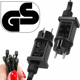 Christmas Lights Springos CL4095 1000 LED Cold White + Flash, 50 m, IP44