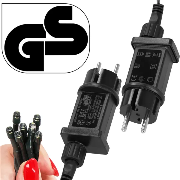 Christmas Lights Springos CL4095 1000 LED Cold White + Flash, 50 m, IP44