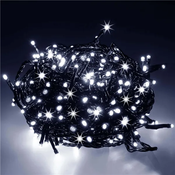 Christmas Lights Springos CL4095 1000 LED Cold White + Flash, 50 m, IP44