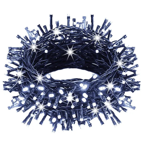 Christmas Lights Springos CL4095 1000 LED Cold White + Flash, 50 m, IP44