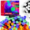 Christmas Lights Springos CL4051 200 LED Balls Multicolor with Programmer