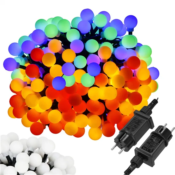 Christmas Lights Springos CL4051 200 LED Balls Multicolor with Programmer