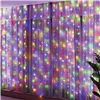 Световая штора Springos CL0335 300 LED, сосульки, для внутреннего и наружного использования, мультиколор + мигание