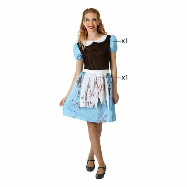 Aikuisten asut Alice Halloween Palvelijatar