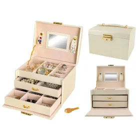 Jewelry box/case - beige