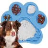 Lick mat for dogs Springos PA1059 anti-stress, blue