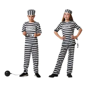 Costume for Children Multicolour Male Prisoner