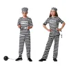 Costume for Children Multicolour Male Prisoner