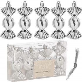 Christmas tree decorations Springos CA0856 6cm 5 pcs.