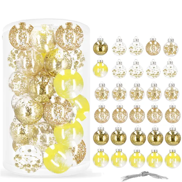 Joulukuusen koristeet Springos CA0882 30 kpl